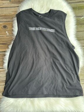 The North Face Black Logo Sleeveless Tee